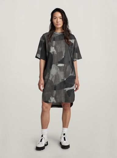 Boxy U Tee Allover Dress